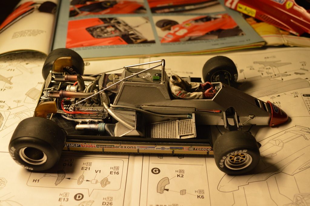 1/20 Fujimi Ferrari 126 C2 - Work In Progress - Vehicles